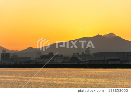 大田川河口的晨景 大田川河口的晨景 138853000