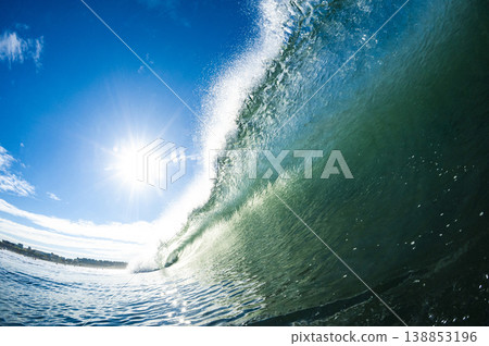Shonan Kugenuma Beach: Typhoon swell waves 138853196