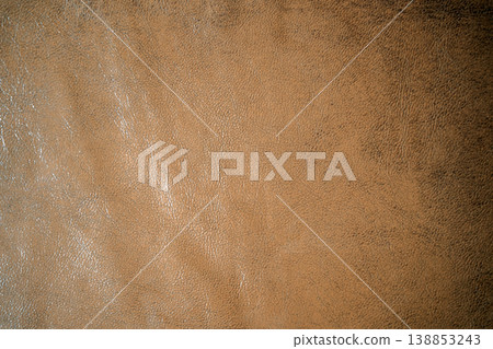 Vintage Cracked Brown Leather Texture. Aged Surface Background 138853243