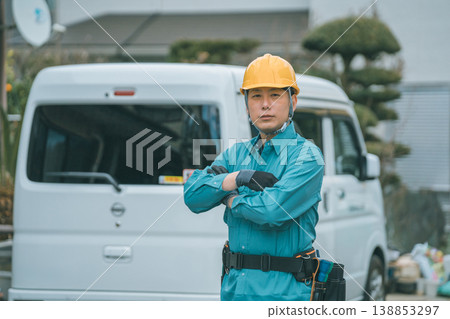 電工和輕型貨車 138853297