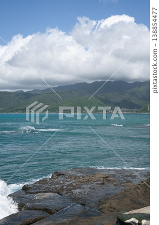 夏威夷中國長城入口 夏威夷中國長城入口 138854477