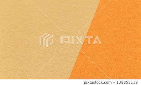 Light ochre texture background with orange diagonal angled split and copy space for template, banner, presentation Light ochre texture background with orange diagonal angled split and copy space for template, banner, presentation 138855119