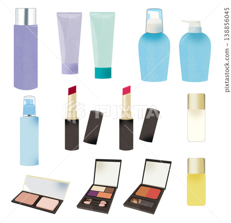 護膚插圖 138856045