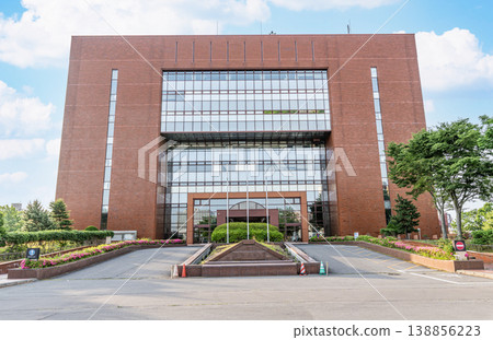 Hakodate City, Hokkaido, Hakodate City Hall on a sunny day Hakodate City, Hokkaido, Hakodate City Hall on a sunny day 138856223