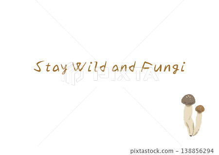 Buna Shimeji 蘑菇水平菜單/卡片模板 138856294