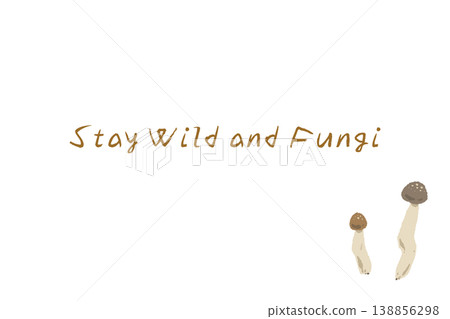 Buna Shimeji 蘑菇水平菜單/卡片模板 138856298