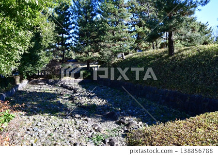 Oshi Castle 20: Earthworks, moat 138856788