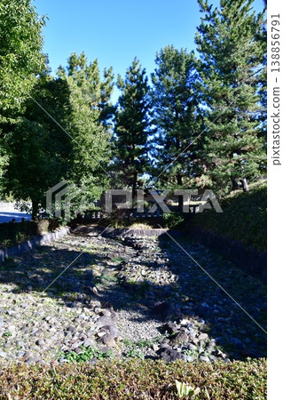 Oshi Castle 23: Earthworks and moat 138856791
