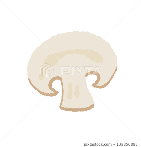 切片蘑菇（單人份，正面圖） 138856883