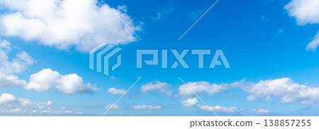 Blue sky with clouds in Sardinia 138857255