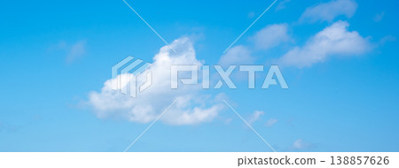 Blue sky with clouds in Sardinia 138857626