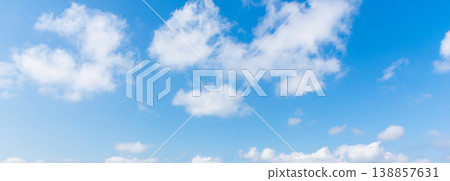 Blue sky with clouds in springtime in Sardinia 138857631