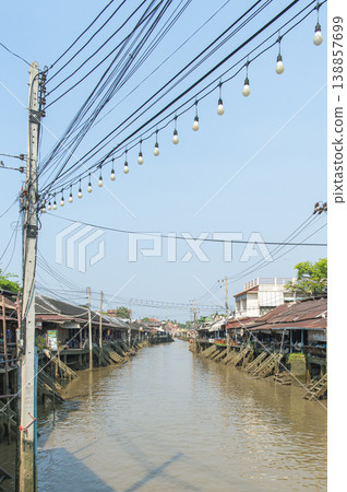 Thai Floating Market Thai Floating Market 138857699