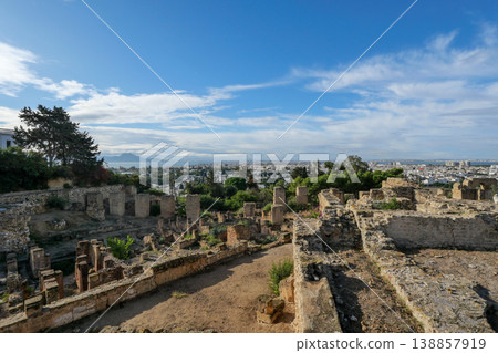 Tunisia, Carthage Ruins, Byrsa Hill 138857919