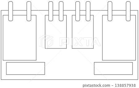 This is a line drawing of the scoreboard. 138857938