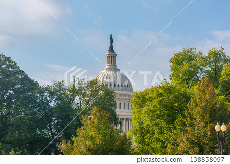 World famous US Capitol Building in National Mall World famous US Capitol Building in National Mall 138858097