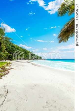 Anse Georgette beach in Seychelles 138858123