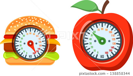 Diet and Obesity Concept 138858344