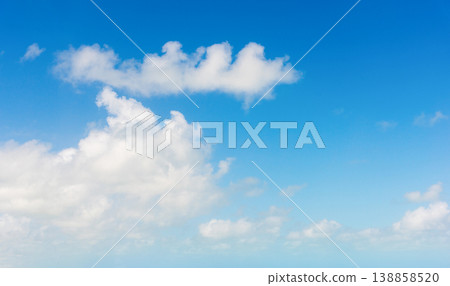 Blue sky with clouds in Florida Keys Blue sky with clouds in Florida Keys 138858520