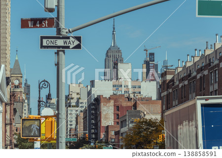World famous Greenwich Village on a sunny morning World famous Greenwich Village on a sunny morning 138858591