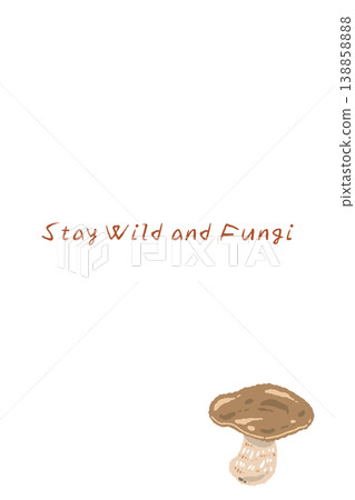 Vertical menu/card template featuring porcini mushrooms (single, large size). Vertical menu/card template featuring porcini mushrooms (single, large size). 138858888
