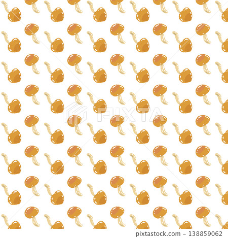 來自 Nameko Co., Ltd. 的無縫圖案背景插圖（已對齊） 138859062