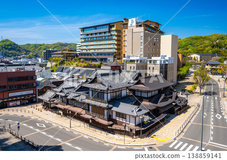 愛媛郡松山市道後溫泉本館及週邊街景 愛媛郡松山市道後溫泉本館及週邊街景 138859141