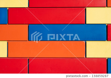Abstract background with bright colors and clean lines. Concept of modern design, creativity, minimalism, and color contrast. Abstract background with bright colors and clean lines. Concept of modern design, creativity, minimalism, and color contrast. 138859287