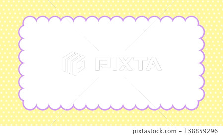 Cute pastel-colored pop background frame Cute pastel-colored pop background frame 138859296