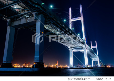 燈光秀 - 橫濱灣大橋 - 第二部分 燈光秀 - 橫濱灣大橋 - 第二部分 138859506
