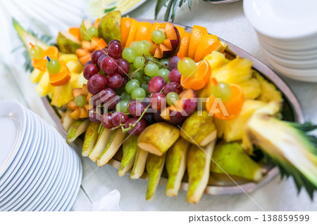 buffets, appetizers, wedding table 138859599