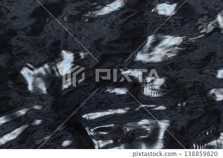 Intricate patterns on the surface of the water Intricate patterns on the surface of the water 138859820