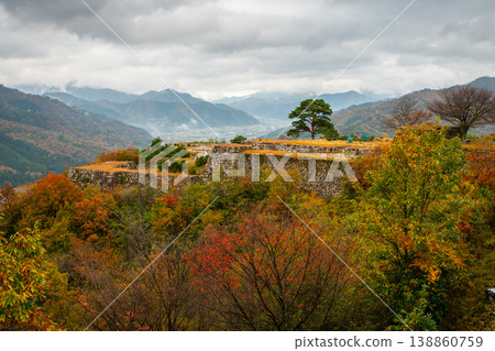 武田城遺址（兵庫縣）的秋葉 138860759