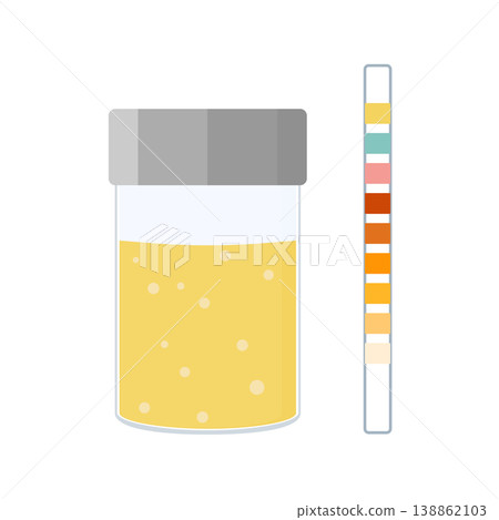 Ketone and PH rapid test strips for ketogenic diet 138862103