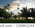 Hawaiian sunset scenery 138862244