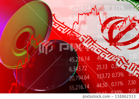 Iran USA conflict in 2026 with oil bomb impact on financial markets and trade relations Iran USA conflict in 2026 with oil bomb impact on financial markets and trade relations 138862313