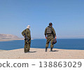 Israeli soldiers patrol 138863029