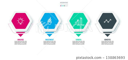 Business or marketing infographic template. Business or marketing infographic template. 138863693