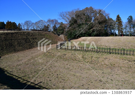 Hachigata Castle 051 Third Enclosure Earthwork, Second Enclosure Earthwork Hachigata Castle 051 Third Enclosure Earthwork, Second Enclosure Earthwork 138863937