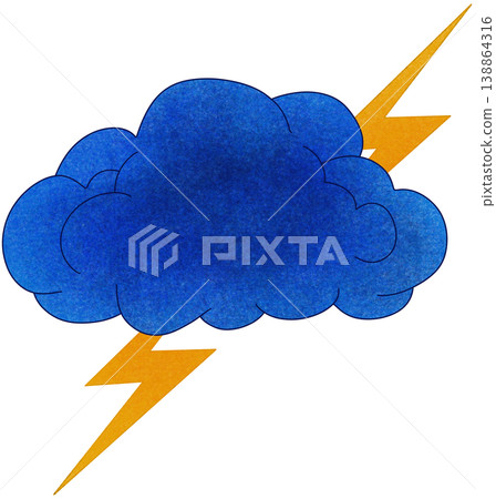 thunder, cloud, electric power 138864316