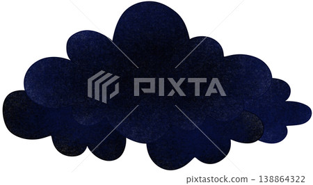 black cloud illustration black cloud illustration 138864322