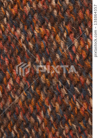 Heavy Brown Speckled Knit 138864357