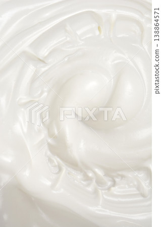 Creamy meringue texture with swirls Creamy meringue texture with swirls 138864571