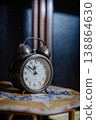 Retro alarm clock and time image 138864630