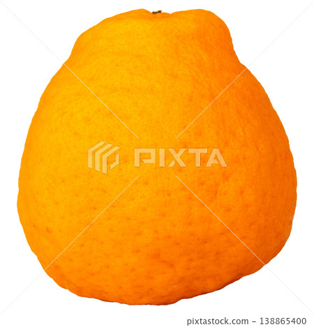 Orange Dekopon isolated on white background Orange Dekopon isolated on white background 138865400