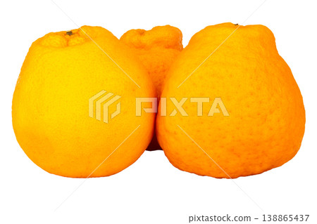Orange Dekopon isolated on white background 138865437