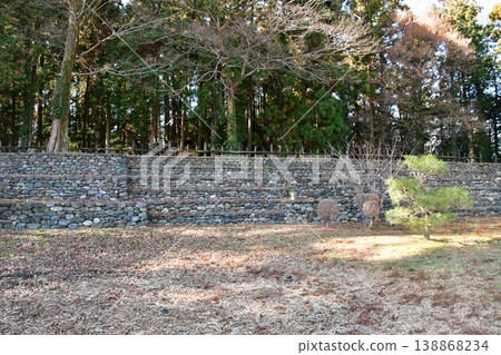 Hachigata Castle 144: Stone Wall of the Third Enclosure 138868234
