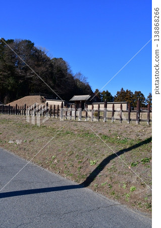 Hachigata Castle 114: Third Enclosure, Four-Legged Gate Hachigata Castle 114: Third Enclosure, Four-Legged Gate 138868266