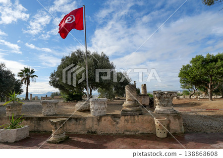 Tunisia, Carthage Ruins, Byrsa Hill Tunisia, Carthage Ruins, Byrsa Hill 138868608