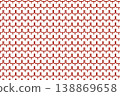 Red pattern background, Japanese style image, abstract pattern 138869658